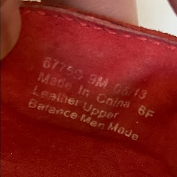 Clarks Bendables Deep Orange Rust Suede Leather Flats EUC - Picture 14 of 16